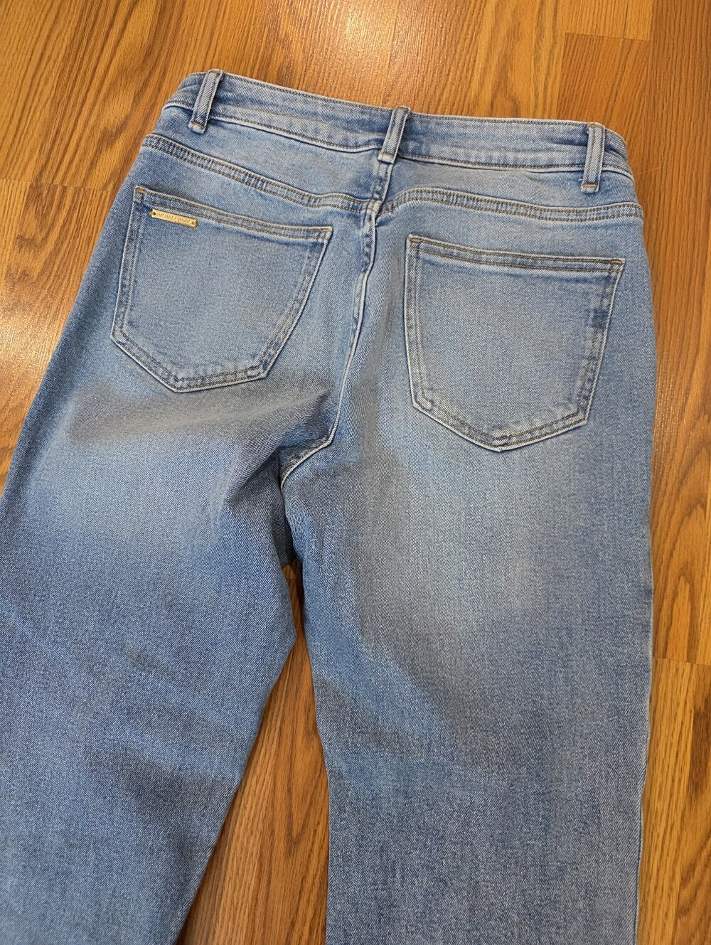 Michael Kors Jeans Women's 4 Light Wash Selma Bootcut Stretch Denim - Picture 8 of 13